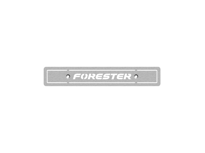 (98-16) Forester - FORESTER Border (Clear) - USDM Holes